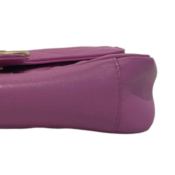 GUCCI/Cross Body Bag/Leather/PNK/Small GG Marmont Matelasse - Picture 11 of 15